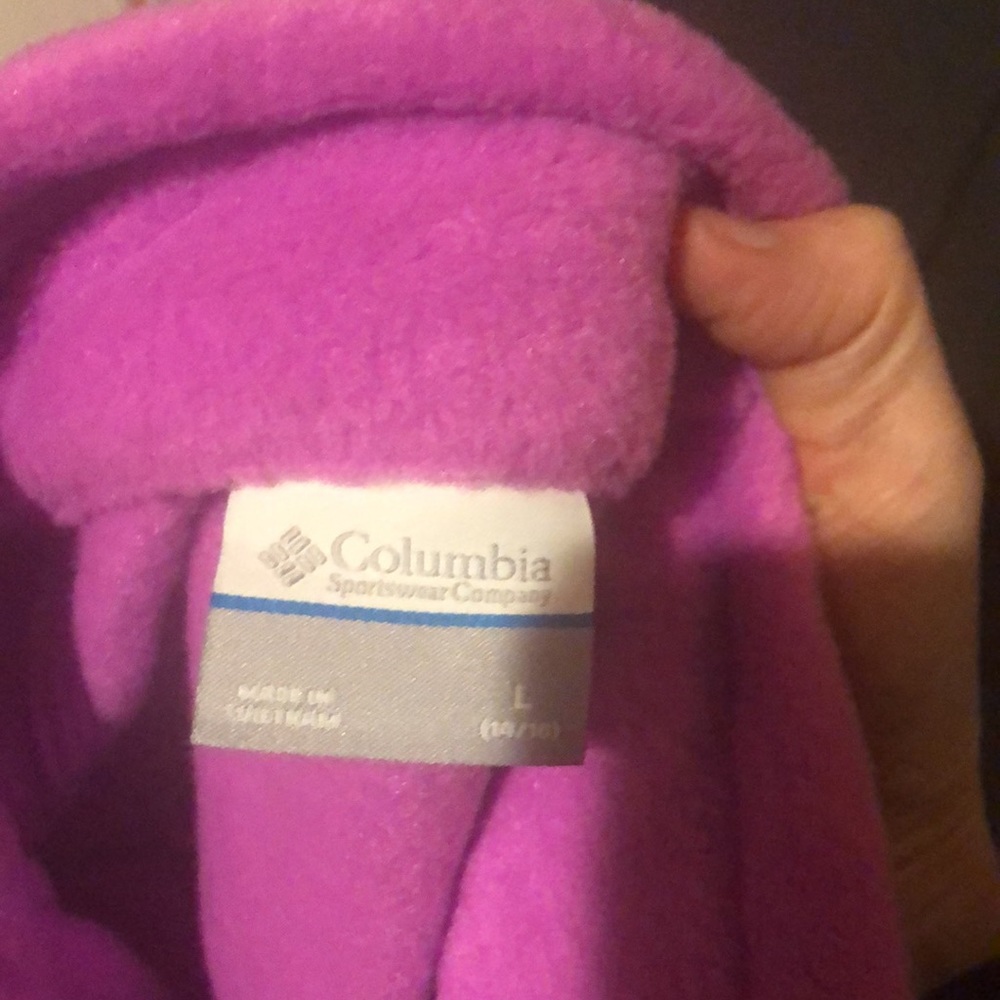 Columbia Fleece Jacket Girls L - Picture 4 of 5